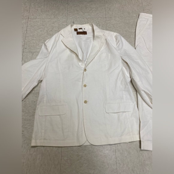 Women’s White linen Suit Set - Picture 2 of 14